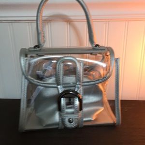 HANDBAG OR CLUTCH-CLEAR